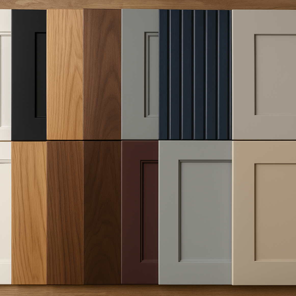 Ulike fronter i ulike farger