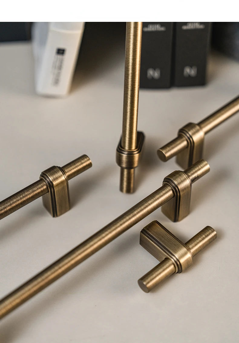 EIV Håndtak L10 Antikk Messing