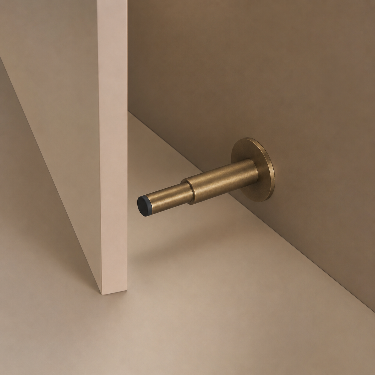 EIV Dørstopper D03 Antikk Messing